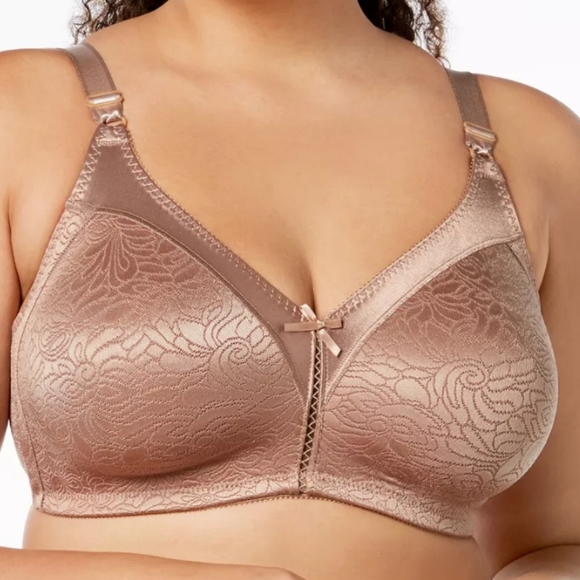 BALI Double Support Spa Closure Wireless Bra / 40C/90. - Picture 3 of 9